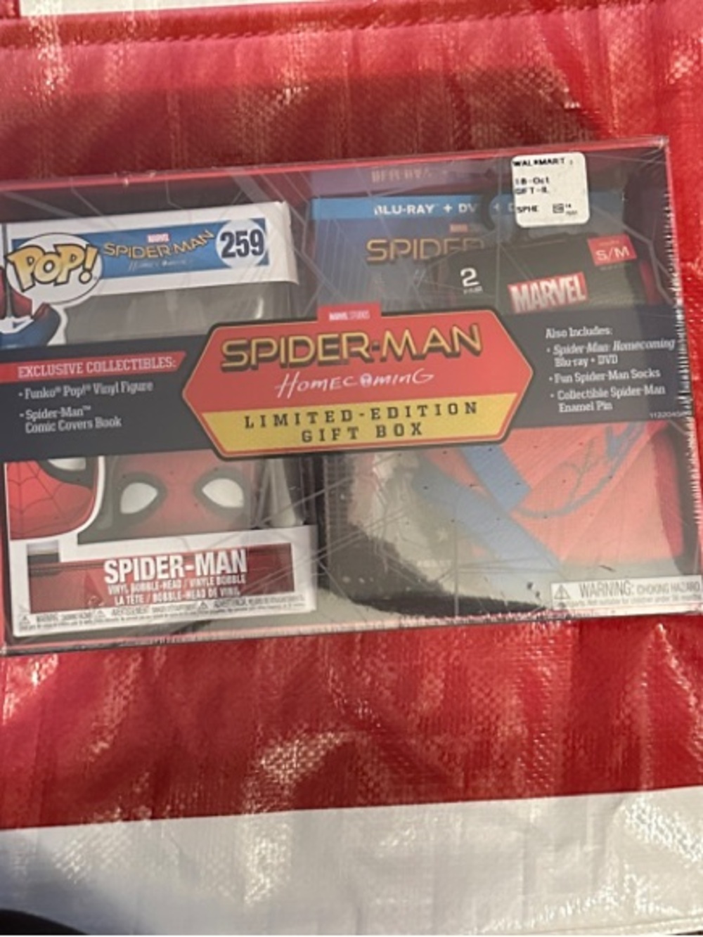 Marvel Spider-Man Homecoming Limited-Edition Gift Box